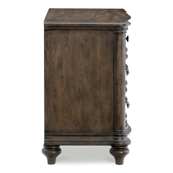 Heath Court Nightstand in Brown - 1682-4 - FAMSA Furniture (TX)