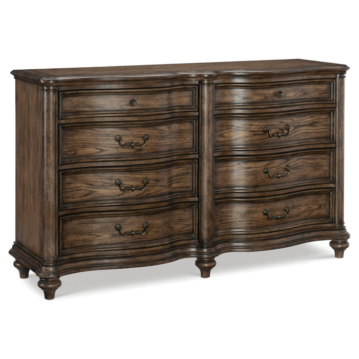 Heath Court Dresser in Brown - 1682-5 - FAMSA Furniture (TX)