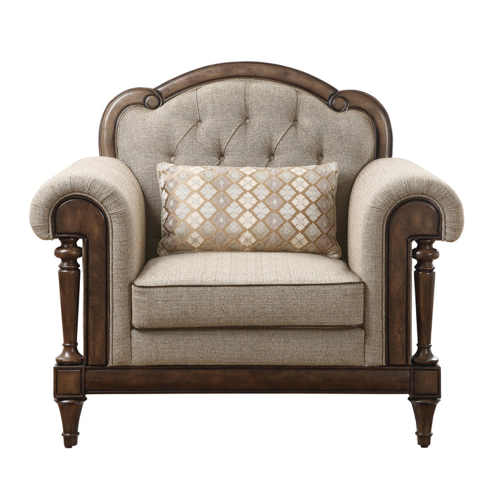 Heath Court CHAIR in Brown - 16829-1 - FAMSA Furniture (TX)