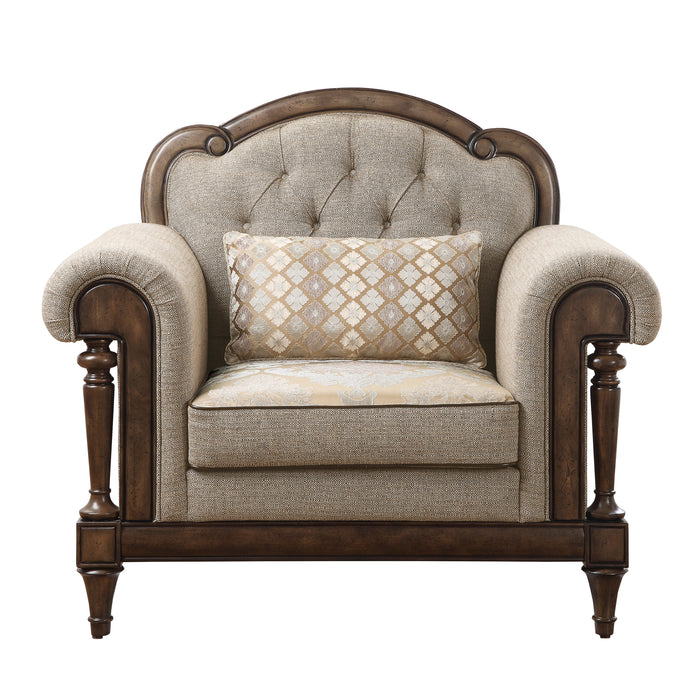 Heath Court CHAIR in Brown - 16829-1 - FAMSA Furniture (TX)