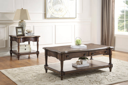 Heath Court End Table in Brown - 1682-04 - FAMSA Furniture (TX)