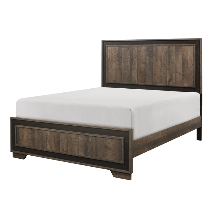 Ellendale Full Bed in Brown/Gray - 1695F-1 - FAMSA Furniture (TX)