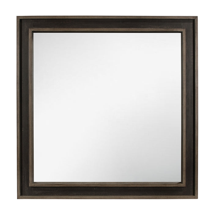 Ellendale Mirror in Gray/Brown - 1695-6