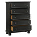 Laurelin Chest in Black - 1714BK-9 - FAMSA Furniture (TX)