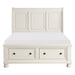Laurelin 4PC SET: 1QB,1NS,1DR,1MR in White - 1714W-1*4 - FAMSA Furniture (TX)
