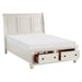 Laurelin 4PC SET: 1QB,1NS,1DR,1MR in White - 1714W-1*4 - FAMSA Furniture (TX)