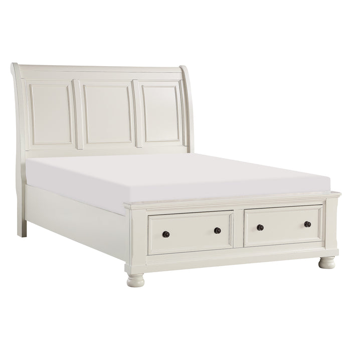 Laurelin 4PC SET: 1QB,1NS,1DR,1MR in White - 1714W-1*4 - FAMSA Furniture (TX)