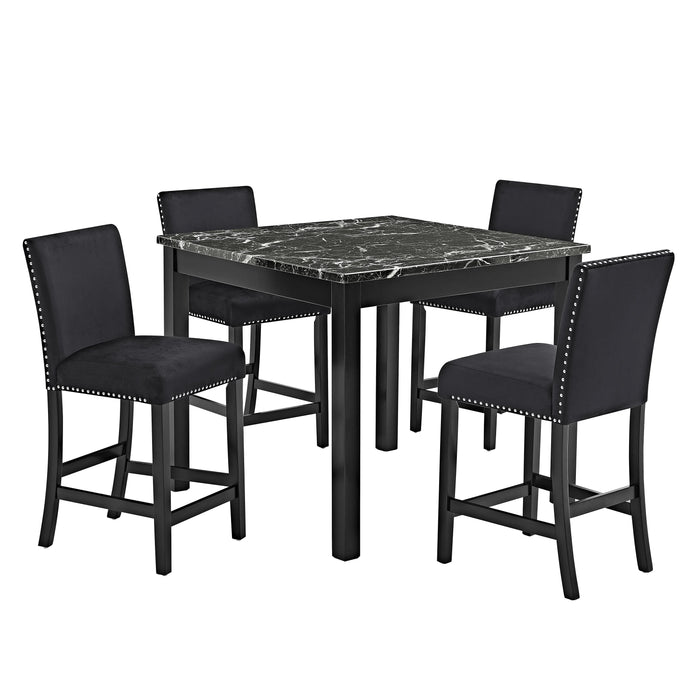 Lennon 5Pc Counter Height Dining Set