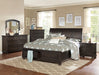 Begonia Eastern King Platform Bed with Footboard Storage in Brown/Gray - 1718KGY-1EK - FAMSA Furniture (TX)