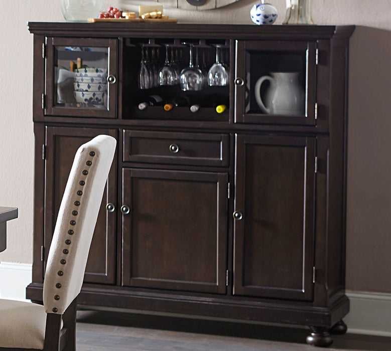 Begonia Curio in Brown/Gray - 1718GY-40 - FAMSA Furniture (TX)