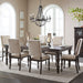 Begonia Dining Table in Brown/Gray - 1718GY-90 - FAMSA Furniture (TX)