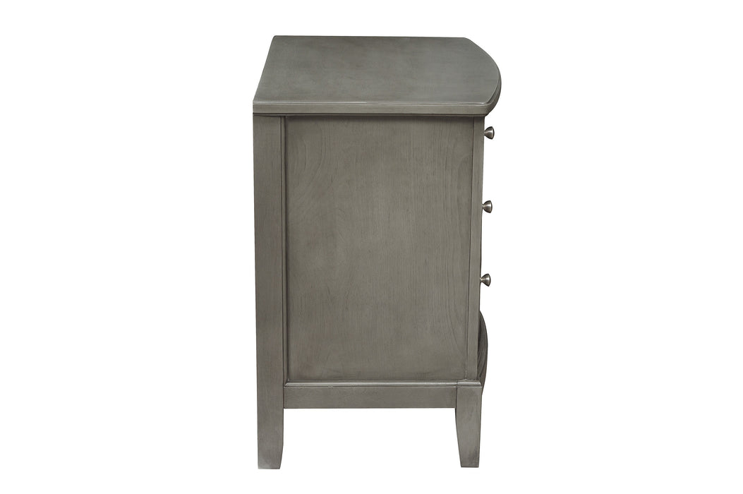Cotterill Nightstand in Gray - 1730GY-4 - FAMSA Furniture (TX)