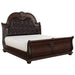 Cavalier 4PC SET (QB+NS+DR+MR) in Cherry - 1757-1*4 - FAMSA Furniture (TX)