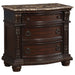 Cavalier 4PC SET (QB+NS+DR+MR) in Cherry - 1757-1*4 - FAMSA Furniture (TX)