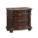 Cavalier Nightstand, Marble Top in Cherry - 1757-4 - FAMSA Furniture (TX)