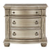 Cavalier 4pc Set (QB+NS+DR+MR) in Gold/Silver/Champagne - 1757SV-1*4 - FAMSA Furniture (TX)