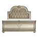Cavalier 4pc Set (QB+NS+DR+MR) in Gold/Silver/Champagne - 1757SV-1*4 - FAMSA Furniture (TX)