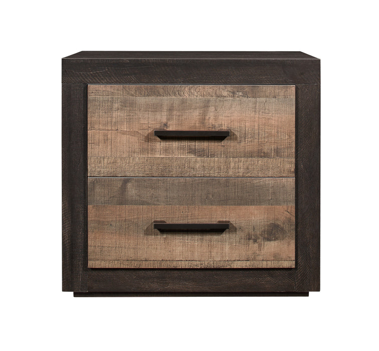 Miter 4pc Set (QB+NS+DR+MR) in Brown/Gray - 1762-1*4 - FAMSA Furniture (TX)