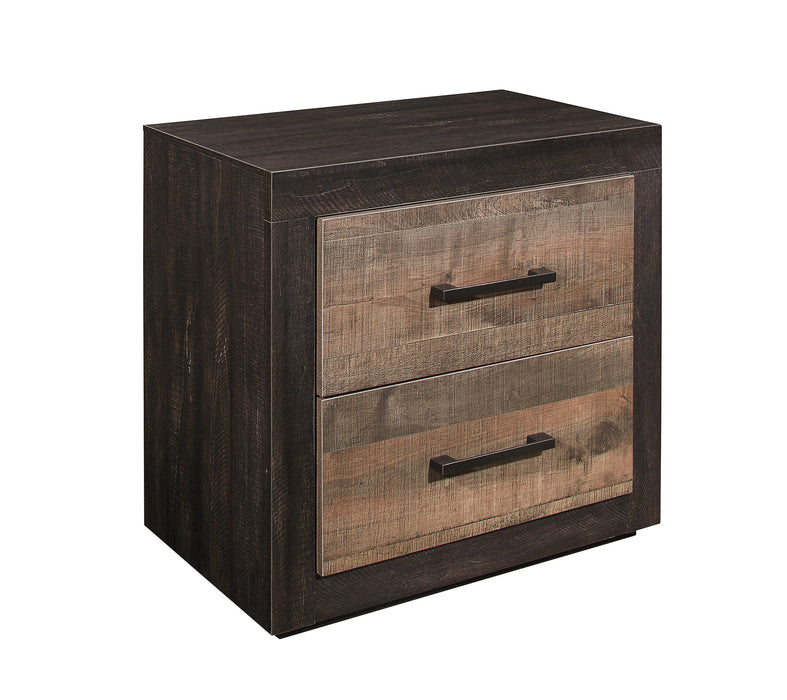 Miter 4pc Set (QB+NS+DR+MR) in Brown/Gray - 1762-1*4 - FAMSA Furniture (TX)