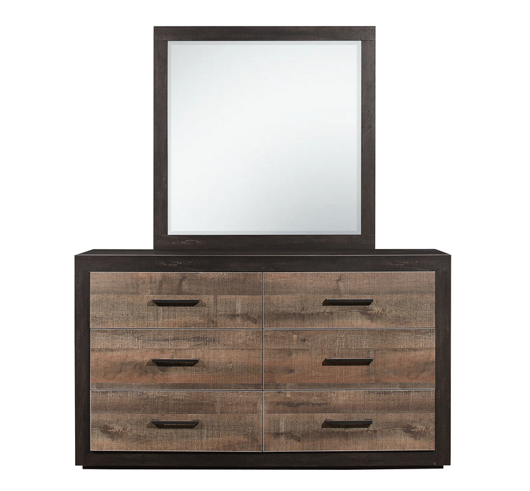 Miter Mirror in Gray/Brown - 1762-6 - FAMSA Furniture (TX)