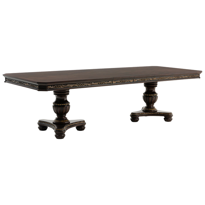 Russian Hill 5pc Set (TB+4S) in Cherry - 1808-112*5 - FAMSA Furniture (TX)