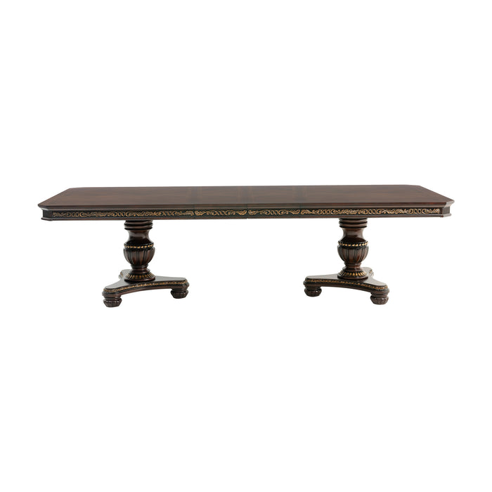 Russian Hill 5pc Set (TB+4S) in Cherry - 1808-112*5 - FAMSA Furniture (TX)