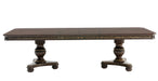 Russian Hill Double Pedestal Dining Table in Cherry - 1808-112* - FAMSA Furniture (TX)