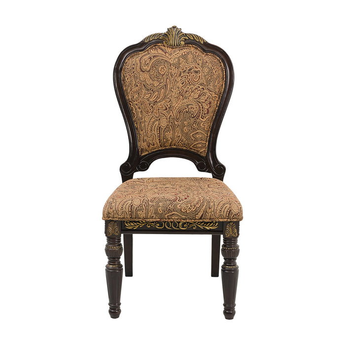 Russian Hill 5pc Set (TB+4S) in Cherry - 1808-112*5 - FAMSA Furniture (TX)