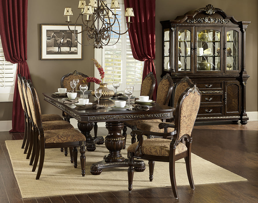 Russian Hill Arm Chair in Cherry - 1808A - FAMSA Furniture (TX)