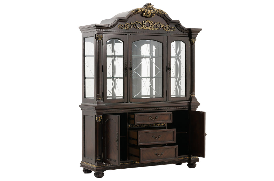 Russian Hill (2)Buffet & Hutch in Cherry - 1808-50* - FAMSA Furniture (TX)