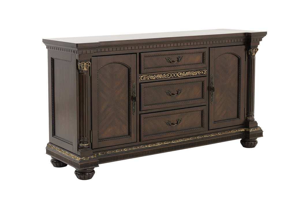 Russian Hill Buffet/Server in Cherry - 1808-55 - FAMSA Furniture (TX)