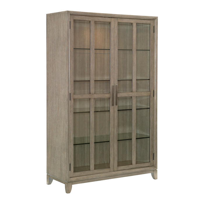 Mckewen Curio in Gray - 1820-50 - FAMSA Furniture (TX)
