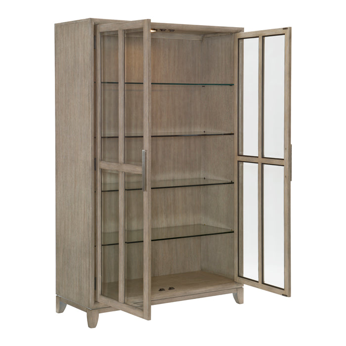 Mckewen Curio in Gray - 1820-50 - FAMSA Furniture (TX)