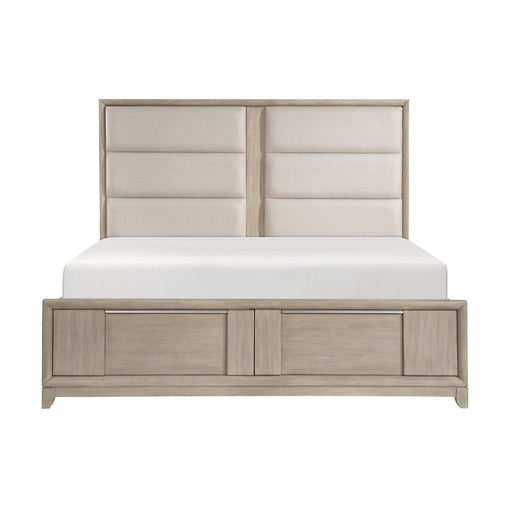 Mckewen 4pc Set (QB+NS+DR+MR) in Gray - 1820N-1*4 - FAMSA Furniture (TX)