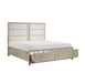 Mckewen 4pc Set (QB+NS+DR+MR) in Gray - 1820N-1*4 - FAMSA Furniture (TX)