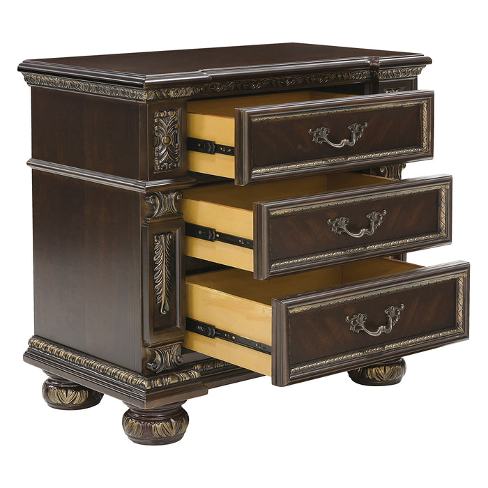 Catalonia Nightstand in Cherry - 1824-4 - FAMSA Furniture (TX)