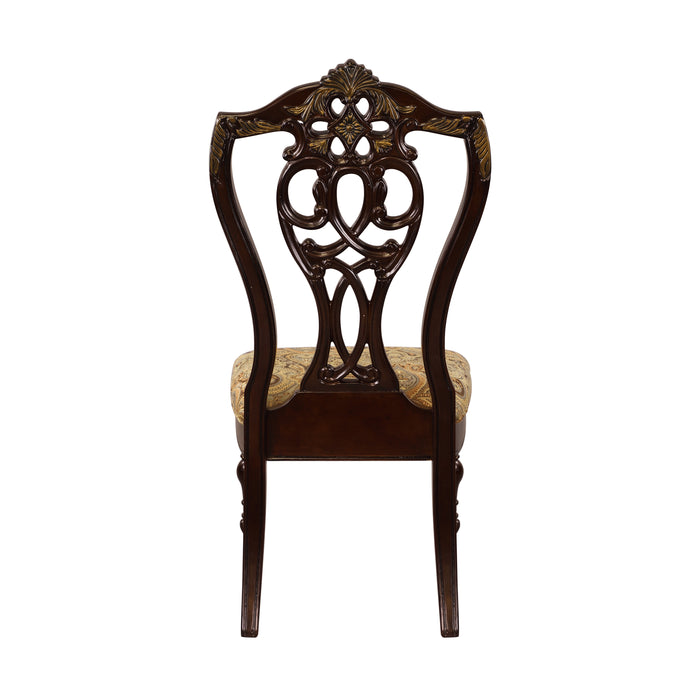 Catalonia Side Chair in Cherry - 1824S - FAMSA Furniture (TX)