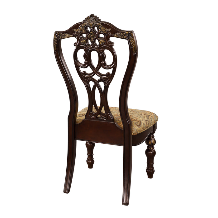 Catalonia Side Chair in Cherry - 1824S - FAMSA Furniture (TX)