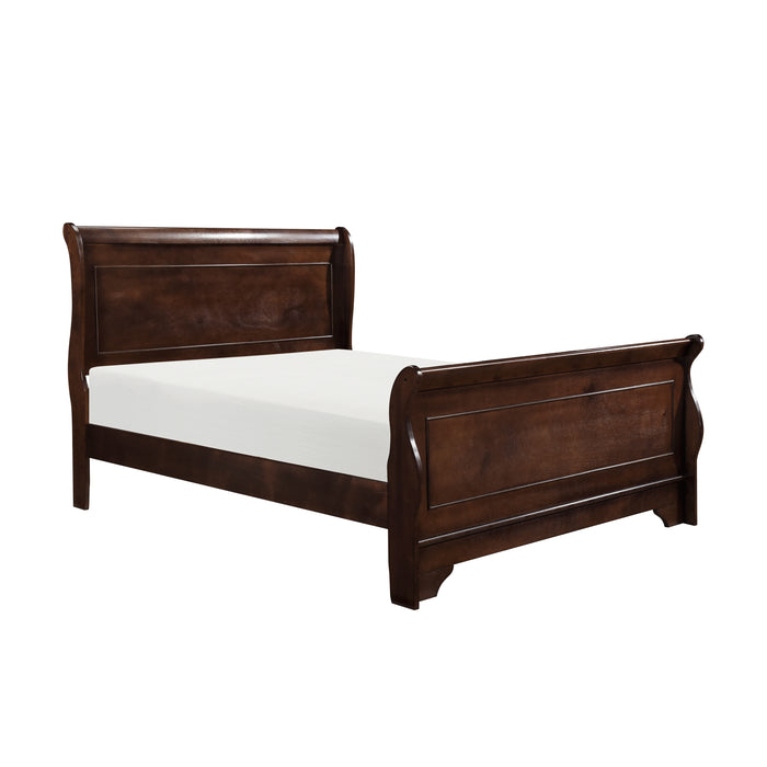 Abbeville Full Bed in Cherry - 1856F-1 - FAMSA Furniture (TX)
