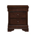 Abbeville Nightstand, Hidden Drawer in Cherry - 1856-4 - FAMSA Furniture (TX)