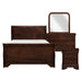 Abbeville 4PC SET (QB+NS+DR+MR) in Cherry - 1856-1*4 - FAMSA Furniture (TX)