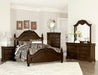 Mont Belvieu Eastern King Bed in Cherry - 1869K-1EK - FAMSA Furniture (TX)