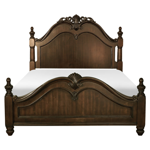 Mont Belvieu 4pc set (QB+NS+DR+MR) in Cherry - 1869-1*4 - FAMSA Furniture (TX)