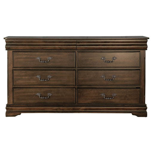 Mont Belvieu Dresser, Two Hidden Drawers in Cherry - 1869-5 - FAMSA Furniture (TX)