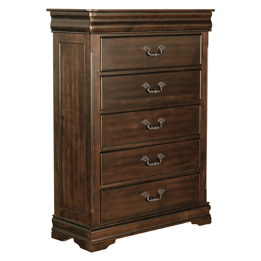 Mont Belvieu Chest, Hidden Drawer in Cherry - 1869-9 - FAMSA Furniture (TX)