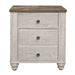 Nashville Nightstand in Brown/White - 1903-4 - FAMSA Furniture (TX)