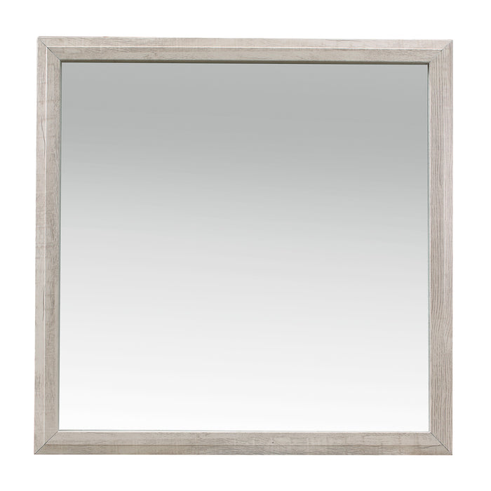 Nashville Mirror in White/Brown - 1903-6 - FAMSA Furniture (TX)