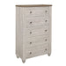 Nashville Chest in White/Brown - 1903-9 - FAMSA Furniture (TX)