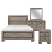 Beechnut 4pc set (QB+NS+DR+MR) in Black/Brown/Natural - 1904-1*4 - FAMSA Furniture (TX)