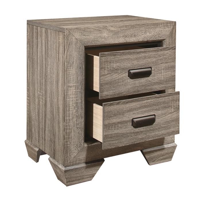 Beechnut 4pc Set (TB+NS+DR+MR) in Black/Brown/Natural - 1904T-1*4 - FAMSA Furniture (TX)